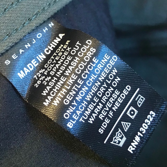 NEW…Sean John Mercer army green cargo stretch jeans - Picture 15 of 15